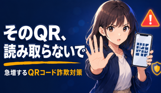 【注意喚起】そのQR、読み取らないで！